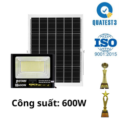 Đèn Pha Năng Lượng Mặt Trời 600W Lite BDP26.600 KITAWA Chống Nước IP67