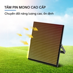 Đèn Pha Năng Lượng Mặt Trời 150W Siêu Sáng - DP24.150 (Đã bao gồm VAT)