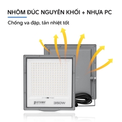 Đèn Pha Năng Lượng Mặt Trời 150W Siêu Sáng - DP24.150 (Đã bao gồm VAT)