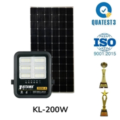 Đèn pha năng lượng mặt trời 200W KITAWA DPN01.200