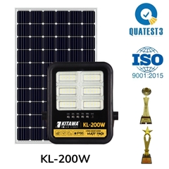 Đèn pha năng lượng mặt trời 200W KITAWA WPN01.200