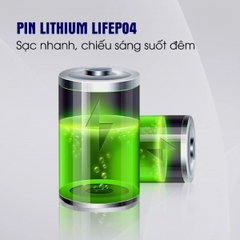 Đèn Đường Công Trình Năng Lượng Mặt Trời 60W BCDT9.60 Chống Nước Bền Bỉ