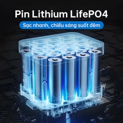 Đèn Pha Năng Lượng Mặt Trời 300W Lite BDP26.300 KITAWA Chống Nước IP67