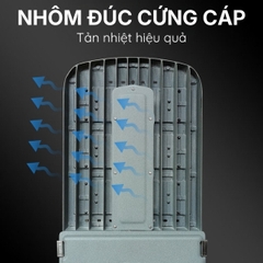 Đèn Đường Công Trình Năng Lượng Mặt Trời 60W BCDT9.60 Chống Nước Bền Bỉ