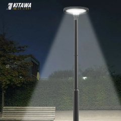 Trụ Đèn Năng Lượng Mặt Trời 4M Kitawa TD01-D màu đen