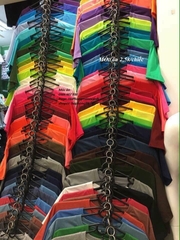 Móc áo cổ xoay màu đen