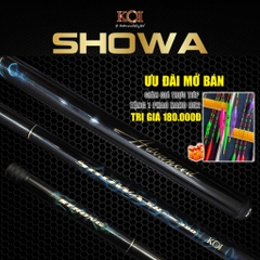 Cần KOI Showa Tổng Hợp 5H 28i - Chất Liệu Carbon Cao Cấp - Nhẹ - Giữ Cá Tốt - Có size 3m6 - 3m9 - 4m5 - 5m4