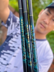 Cần KOI Showa Tổng Hợp 5H 28i - Chất Liệu Carbon Cao Cấp - Nhẹ - Giữ Cá Tốt - Có size 3m6 - 3m9 - 4m5 - 5m4