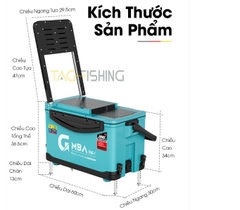 Thùng Guide 3600A (Xanh, Vàng, Xám)