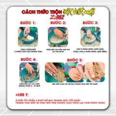 [MUA 2 CHAI TẶNG 1] Bột Vuốt Khô Zinb52 - Hỗ Trợ Liên Kết Mồi, Tạo Sợi - Vuốt Mồi Dễ Dàng - Câu Cá Tốc Độ - Không Dính Tay