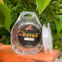 [COMBO TRỤC THẺO TẶNG 100 LƯỠI] Dây câu cá Trục, Thẻo Rhino Chất liệu Nylon Dài 50m Tặng 100 Lưỡi Siêu Cường Rô Phi Hoặc 100 Lưỡi Nanh Sói ĐEN