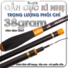 Cần KOI Hikari 4H Carbon Cao Cấp - Cần Nhẹ Nhàng - Thiết Kế Tinh Tế Cổ Điển | Có Size 2m7 - 3m6 - 3m9 - 4m5