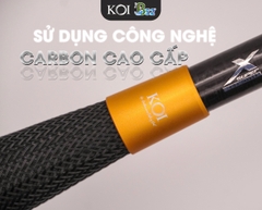 Cần KOI Hikari 4H Carbon Cao Cấp - Cần Nhẹ Nhàng - Thiết Kế Tinh Tế Cổ Điển | Có Size 2m7 - 3m6 - 3m9 - 4m5