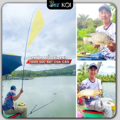 Cần KOI Hikari 4H Carbon Cao Cấp - Cần Nhẹ Nhàng - Thiết Kế Tinh Tế Cổ Điển | Có Size 2m7 - 3m6 - 3m9 - 4m5