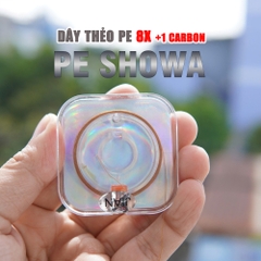 [MUA 1 NHẬN ƯU ĐÃI - MUA 2 CUỘN NHẬN 100 LƯỠI NANH SÓI] Dây PE Lõi Carbon Showa 8X + 1, Dây Nhỏ Tải Cao, Chống Rối