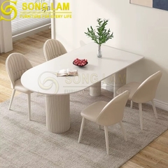 Bàn Ăn Pillar Ivory DT31