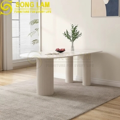 Bàn Ăn Pillar Ivory DT31