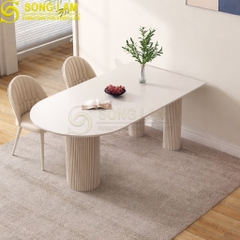 Bàn Ăn Pillar Ivory DT31