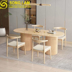 Bàn Ăn Ovaltine Wood DT33