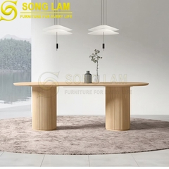 Bàn Ăn Ovaltine Wood DT33