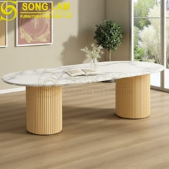 Bàn Ăn Ovaltine Wood DT33