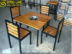 Bàn ghế F & B ECO FMC13314