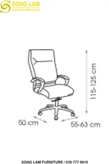 Ghế giám đốc Sông Lam LCA006