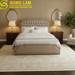 Giường ngủ Quý tộc — Đầu Giường Chần Nút Luxury GT0111