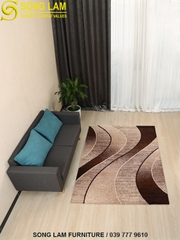 Thảm sofa sợi ngắn 3D nhập khẩu Thổ Nhĩ Kỳ PRIZMA PR1006