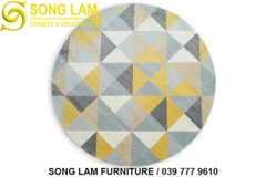 Thảm sofa sợi ngắn nhập khẩu Thổ Nhĩ Kỳ RESITAL RE1001D160