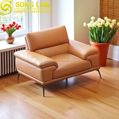 Sofa đơn da bò Ý SDH01112
