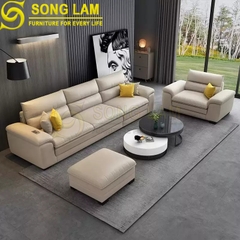 Sofa đơn da bò Ý SDH01120