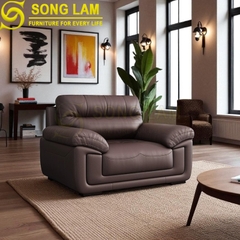Sofa đơn da bò Ý SDH0116