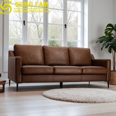 Sofa chữ I da bò Ý SIH0111