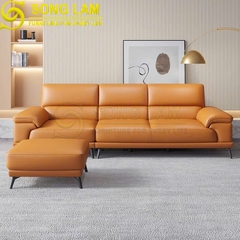 Sofa chữ I da bò Ý SIH01112