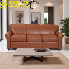 Sofa chữ I da bò Ý SIH01113