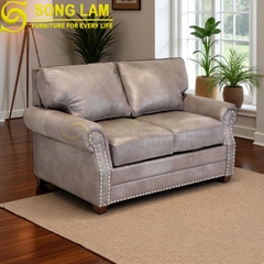 Sofa chữ I da bò Ý SIH01115