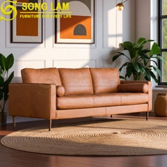 Sofa chữ I da bò Ý SIH01116