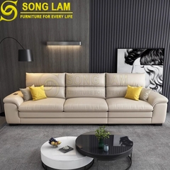 Sofa chữ I da bò Ý SIH01120