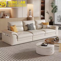 Sofa chữ I da bò Ý SIH01120