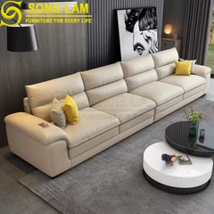 Sofa chữ I da bò Ý SIH01120