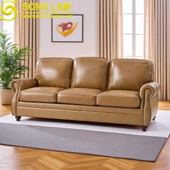 Sofa chữ I da bò Ý SIH01121