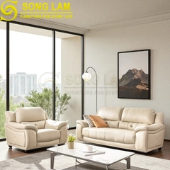 Sofa chữ I da bò Ý SIH01125