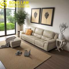 Sofa chữ I da bò Ý SIH01125