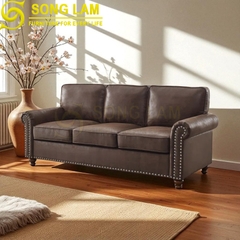 Sofa chữ I da bò Ý SIH01126