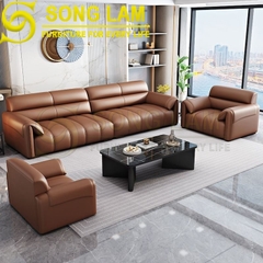 Sofa chữ I da bò Ý SIH0113