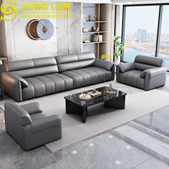 Sofa chữ I da bò Ý SIH0113
