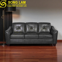 Sofa chữ I da bò Ý SIH0114
