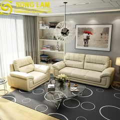 Sofa chữ I da bò Ý SIH0116