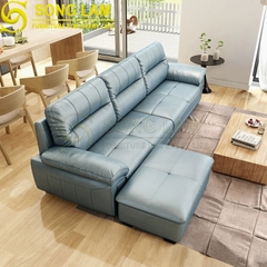 Sofa chữ I da bò Ý SIH0116